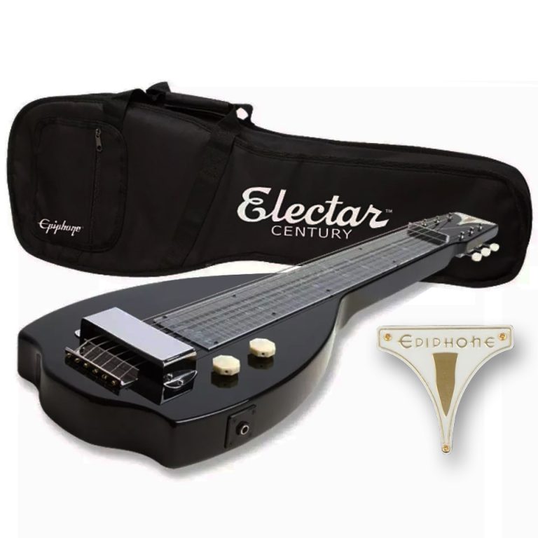 Epiphone Electar Century 1939 Lap Steel Guitar Black Gloss finish with