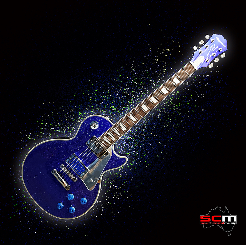 Epiphone les paul tommy thayer electric blue discount