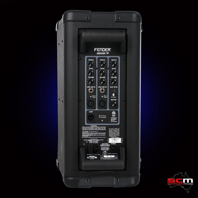 Fender Fighter 10 1100W 10" 2Way Powered Speaker with Bluetooth