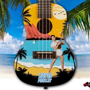 Kala Elvis Signature Series Blue Hawaii Concert Ukulele Pack