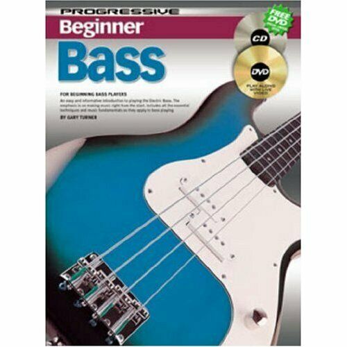 Progressive Beginner Bass Learn to Play Bass Guitar Book South