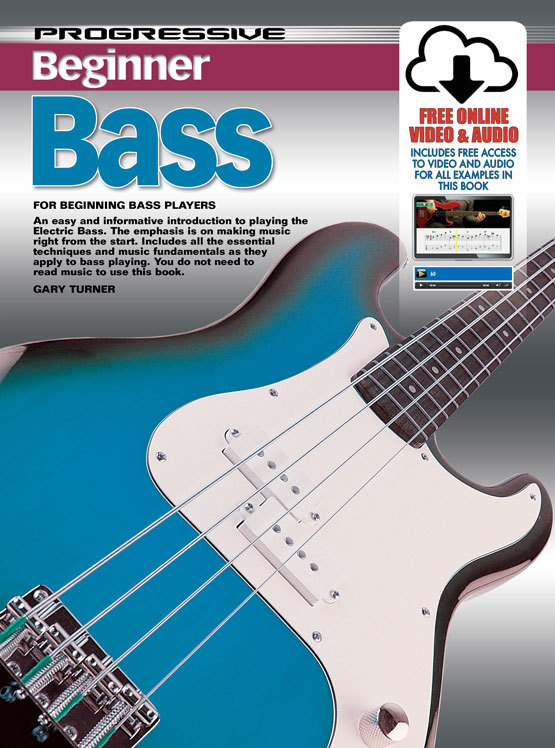 Progressive Beginner Bass - Learn to Play Bass Guitar Book – South ...