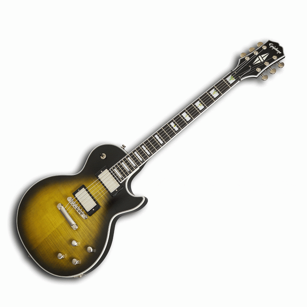 Epiphone Les Paul Prophecy Electric Guitar Olive Tiger Aged Gloss