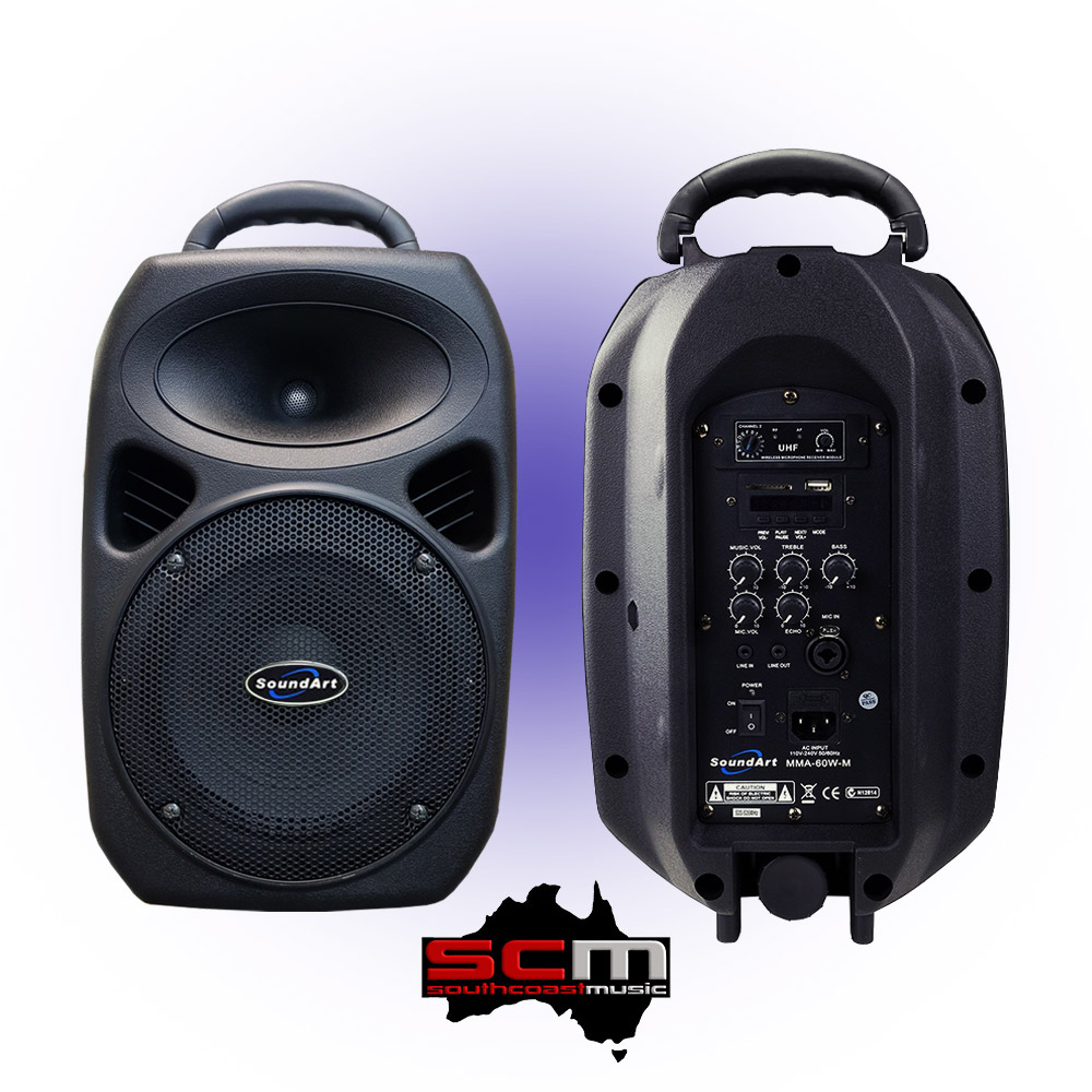 Portable music best sale system with mic
