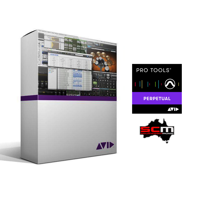 Avid Pro Tools Perpetual License Boxed Copy South Coast Music