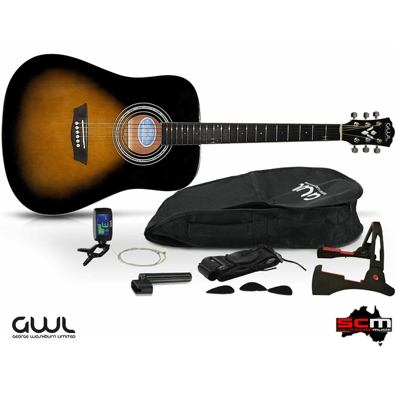 Washburn george acoustic hotsell