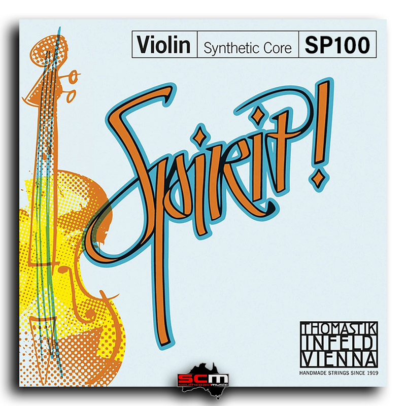 Fugtig dele fortryde Thomastik DTSP100 Spirit 4/4 Violin String Set Best Value Violin Strings! –  South Coast Music