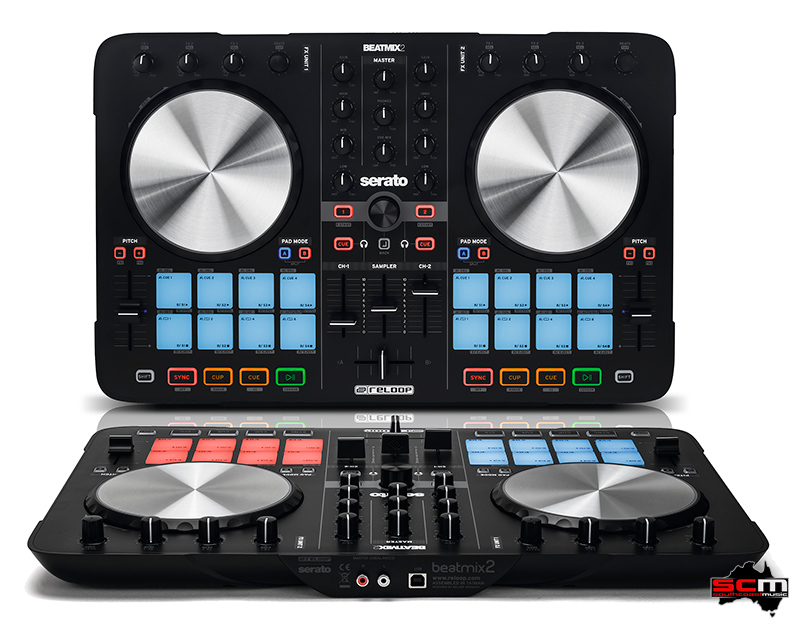 Reloop - Beatmix 4 MK2 4-Deck Serato Performance Pad DJ Controller