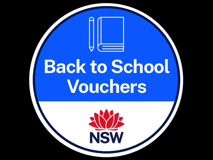 NSW BACK to SCHOOL VOUCHERS