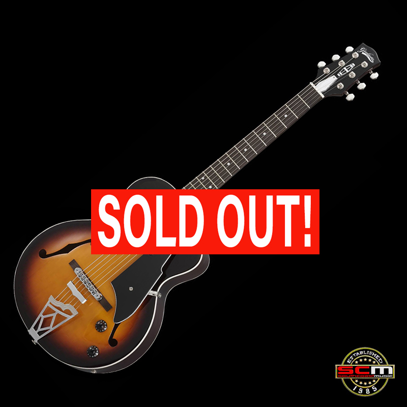 VOX Giulietta VGA 3D SB Archtop Acoustic Electric Guitar Sunburst finish South Coast Music