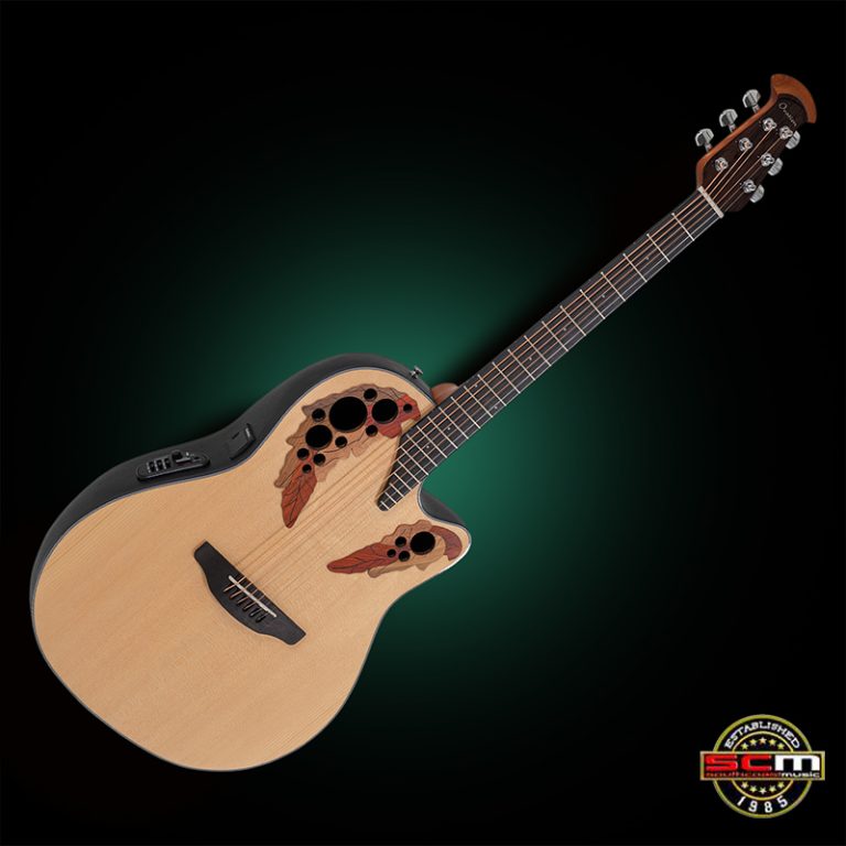 Ovation CE44-4 Celebrity Elite Acoustic Electric Guitar Mid Bowl ...